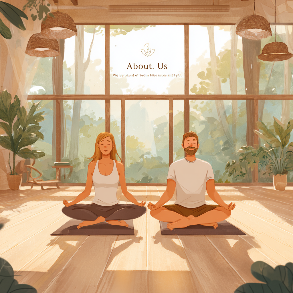 Йога студія з природним освітленням